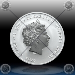 1oz TUVALU $1 (VENOM - MARVEL) 2020 *BU